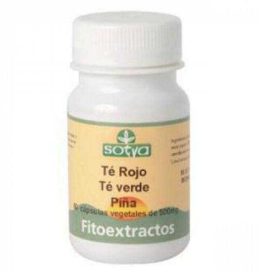 Sotya Gr&uuml;ner Tee Roter Tee + Ananas + 60cap.