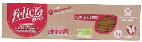 Felicia Bio Riso Integrale Spaghetti 400 gr