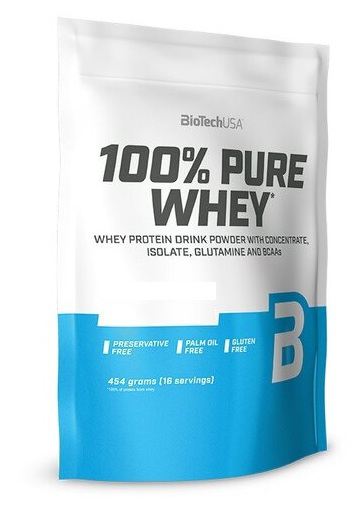 BiotechUSA 100% reines Molkeprotein 454 gr