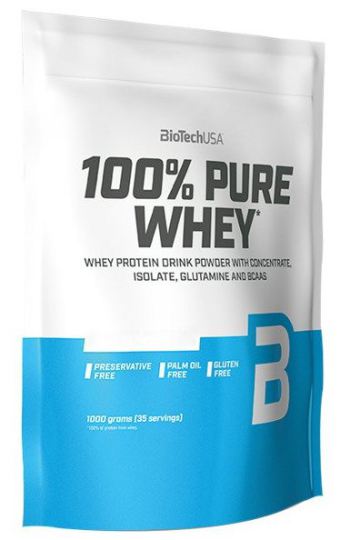BiotechUSA 100% reines Molkeprotein 1000 gr