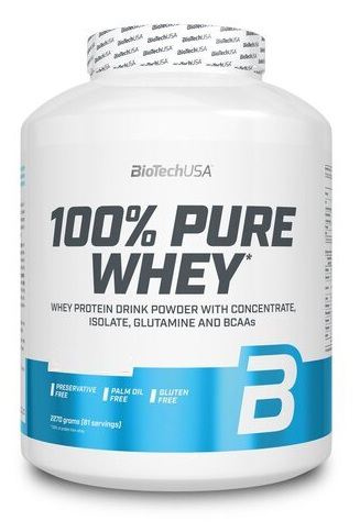 BiotechUSA 100% reines Molkeprotein 2270 gr