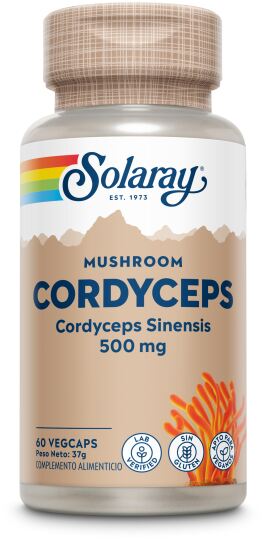 Solaray Cordyceps-Extrakt 500 mg 60 Kapseln
