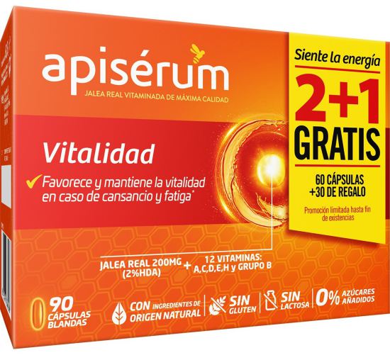 Apis&eacute;rum Vitamin Pack 3 Monate (2 + 1) 90 Kapseln