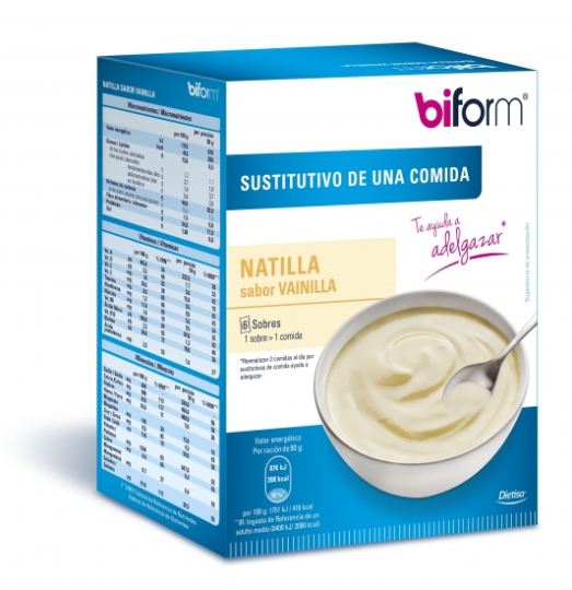 Biform Vanillepudding 6 Umschl&auml;ge